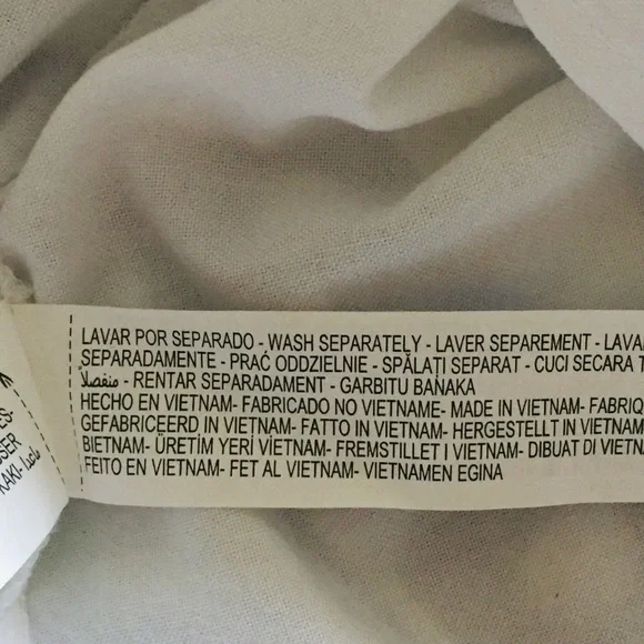 Zara Basic White Oversized Button-Down Boyfriend Shirt With Zara Logo Size US M - Picture 11 of 11